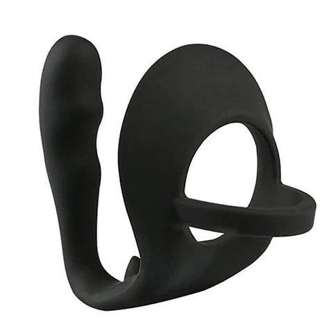 Erection Enhancing Cock Ring and Plug by BDStyle - Cock Rings