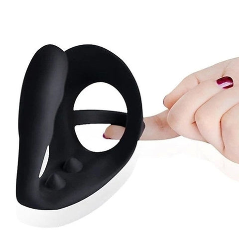 Erection Enhancing Cock Ring and Plug by BDStyle - Cock Rings