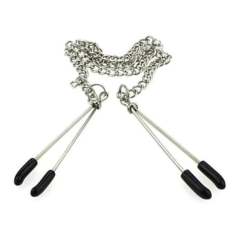Tweezer Clamps With Chain by BDStyle - Anal Dildos