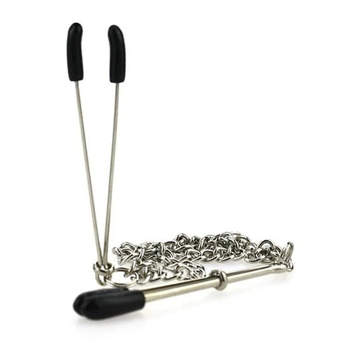 Tweezer Clamps With Chain by BDStyle - Anal Dildos