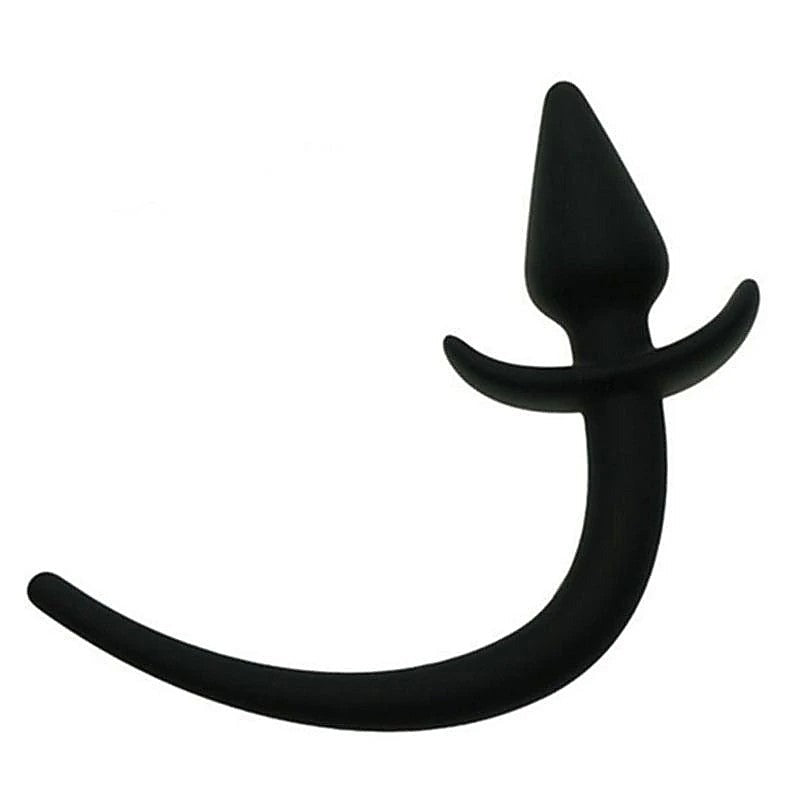 Dog Tail Silicone Anal Plug Prostate Massager by BDStyle - Prostate Toys