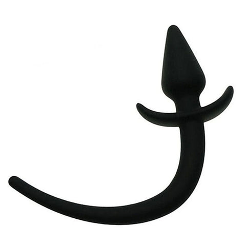 Dog Tail Silicone Anal Plug Prostate Massager by BDStyle - Prostate Toys