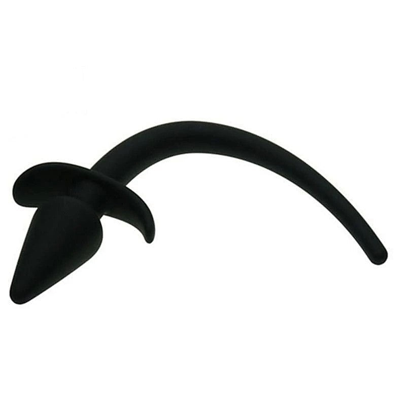 Dog Tail Silicone Anal Plug Prostate Massager by BDStyle - Prostate Toys