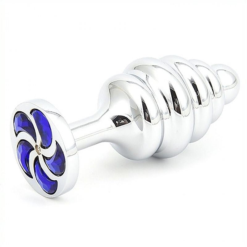 Thread Butt Plug With Spiral Diamond By Bdstyle - Clit Ticklers and Pulsators