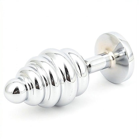 Thread Butt Plug With Spiral Diamond By Bdstyle - Clit Ticklers and Pulsators
