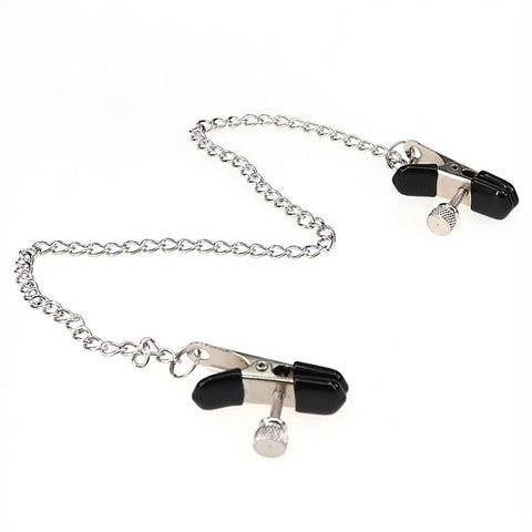 Alligator Nipple Clamp With Chain By Bdstyle - Breast and Nipple Toys