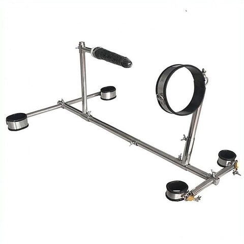 Prison Stockade With Rapture Cuffs And Collar