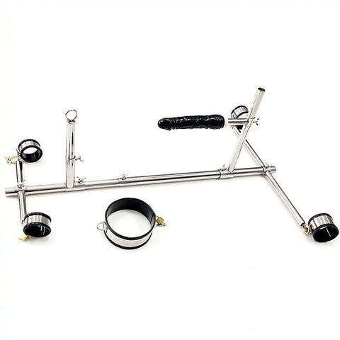 Prison Stockade With Rapture Cuffs And Collar
