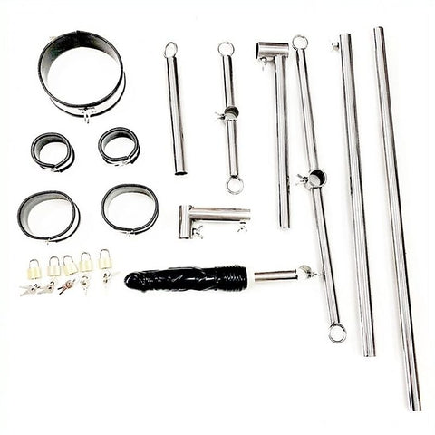 Prison Stockade With Rapture Cuffs And Collar