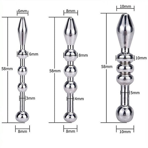 Beaded Penis Plug by BDStyle - Penis Plugs