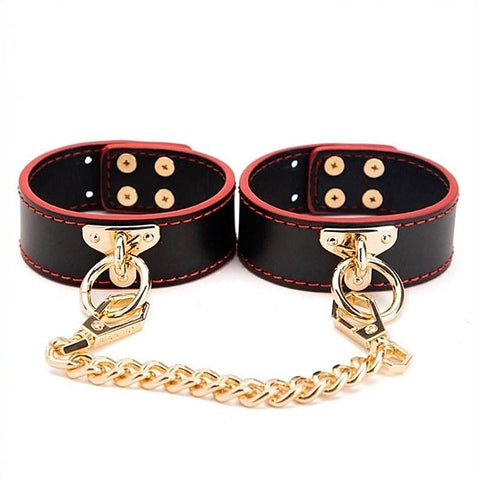 Golden Chain Wrist & Ankle Cuffs - Cuffs and Restraints