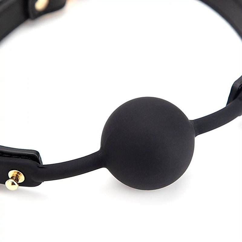 Silicone Ball Bondage Gag by BDStyle - Bondage Gags and Bits
