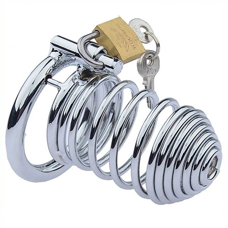 Spring Cock Cage by BDStyle - Male Chastity