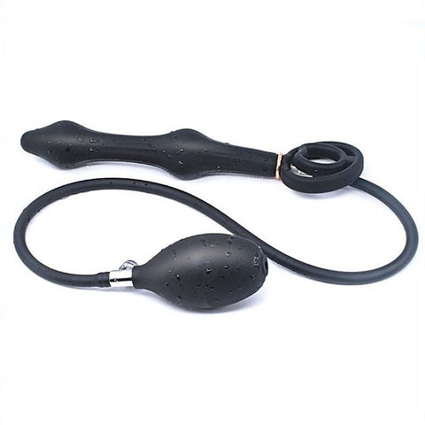 Double Rolling Ball Inflatable Anal Plug By Bdstyle - Inflatable Dildos and Vibrators