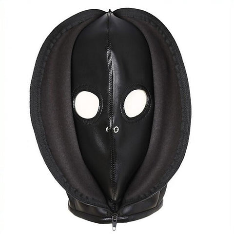 Double Layer Bondage Hood - Bondage Hoods