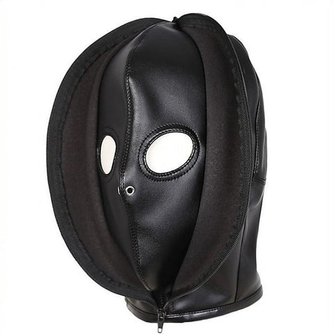 Double Layer Bondage Hood - Bondage Hoods