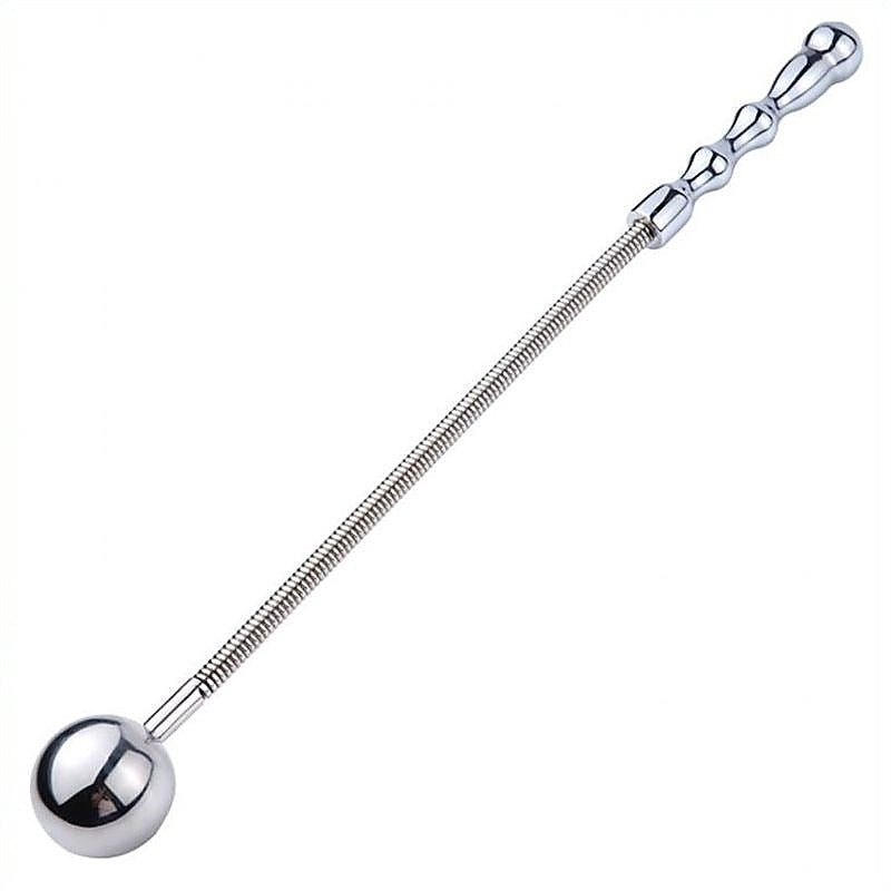 Ball Flogger With Metal Spring Handle By Bdstyle - Whips And Crops