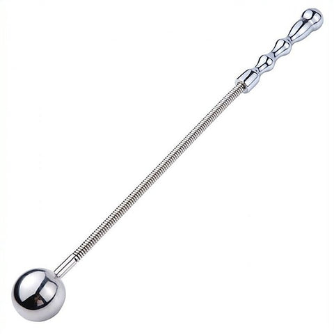 Ball Flogger With Metal Spring Handle By Bdstyle - Whips And Crops