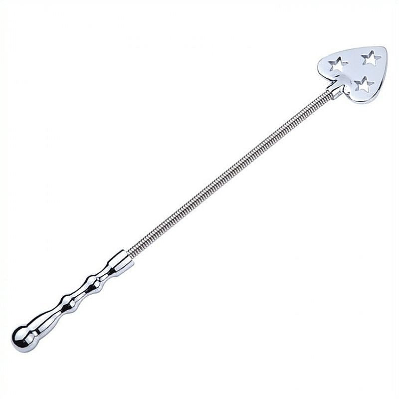Metal Heart Shaped Flogger by BDStyle - Whips And Crops