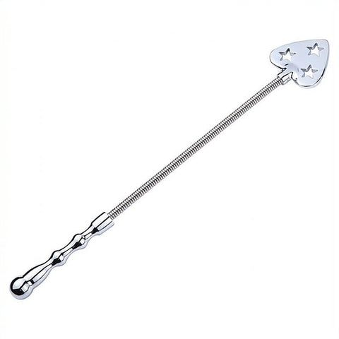 Metal Heart Shaped Flogger by BDStyle - Whips And Crops