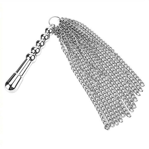 Metal Tassled Dildo Whip by BDStyle - Whips And Crops