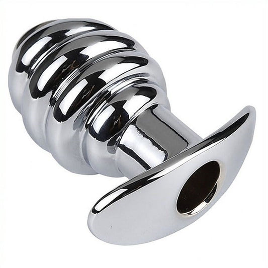 Hollowing Out Butt Plug - Steel Sex Toys