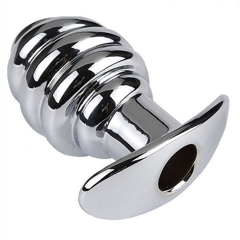 Hollowing Out Butt Plug by BDStyle - Steel Sex Toys
