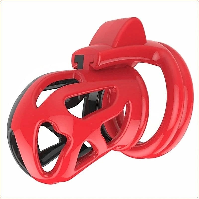 La Color Rounded Male Cock Cuff Chastity Cage - Male Chastity