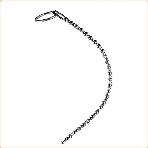 Ball Bent Stainless Steel Penis Plug by BDStyle - Penis Plugs