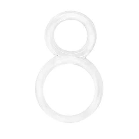 PVC O Stretchy Cock Ring by BDStyle - Bondage Gags and Bits