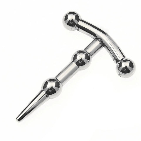 Dual Bead Pleasure Plug by BDStyle - Penis Plugs