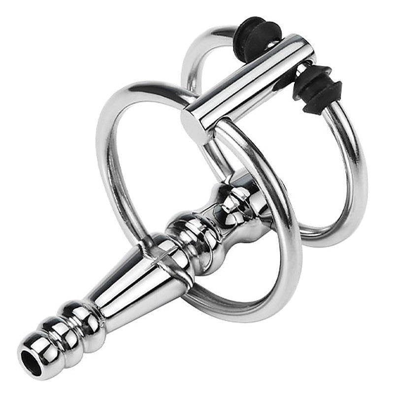 Ribbed Urethral Sound by BDStyle - Penis Plugs