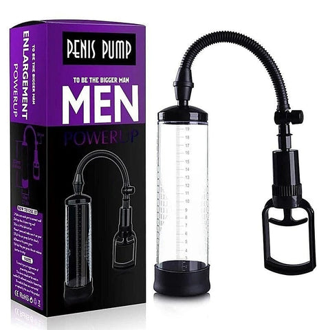 Power Up Penis Pump With Pull Rod By Bdstyle - Pumps, Extenders and Sleeves
