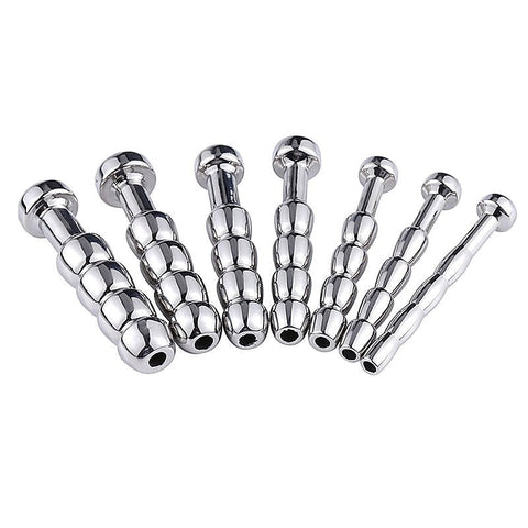 Steel 4 Balls Urethral Catheter By Bdstyle - Penis Plugs