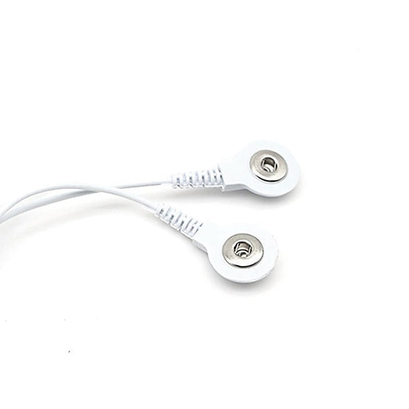 Snap Electrode Lead Wires 2 In 1 By Bdstyle - Electro Sex
