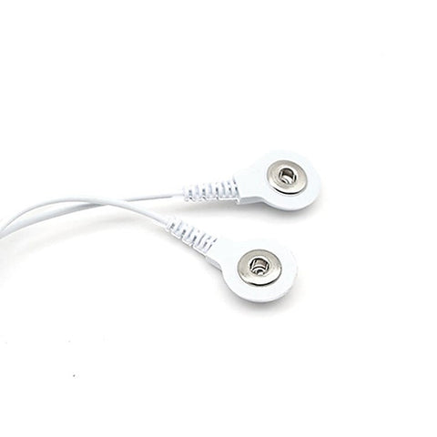 Snap Electrode Lead Wires 2 In 1 By Bdstyle - Electro Sex