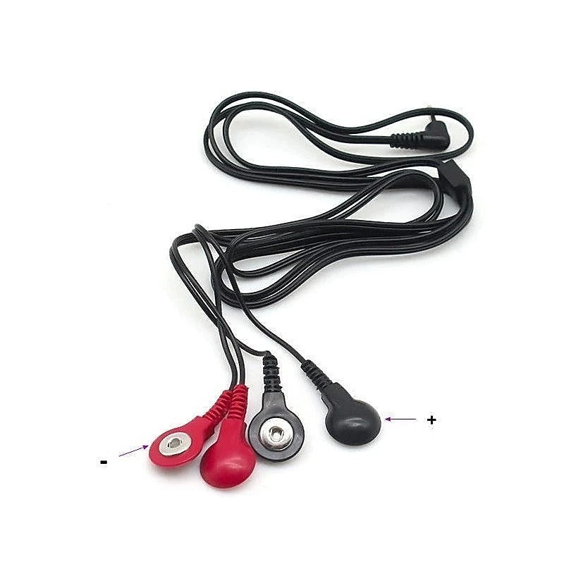 BDStyle Snap Electrode Lead Wires - Versatile, Durable, and Pleasurable - Electro Sex