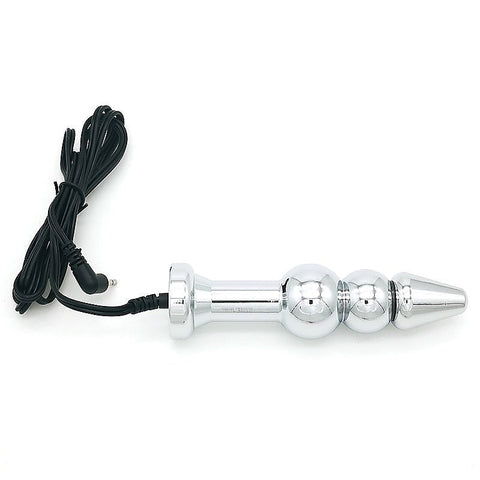 Bipolar Metal Electric Shock Butt Plug - E - Electro Sex
