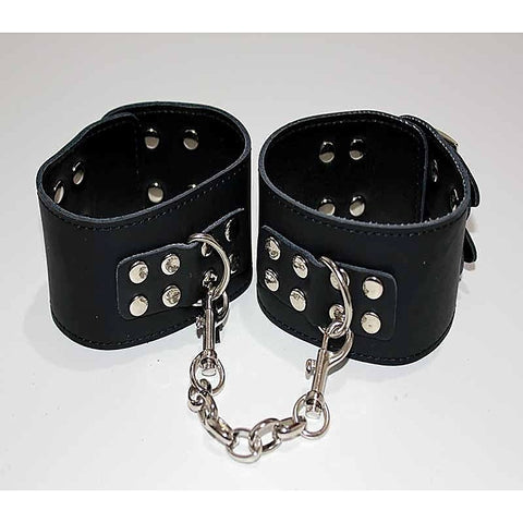 Lilylush Leather Wrist/Ankle Restraints Studs - Cuffs and Restraints