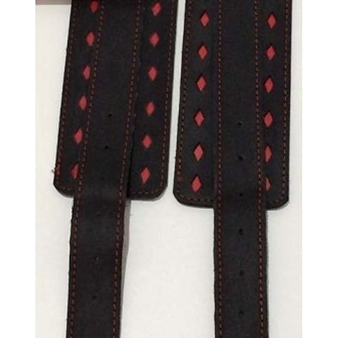 BDSM Clubs Leather Wrist & Ankle Cuffs - Cuffs and Restraints