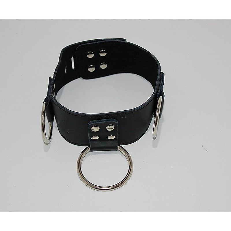 Gentle Medusa Ladies Bondage Collar Heavy PVC - Collars and Leads