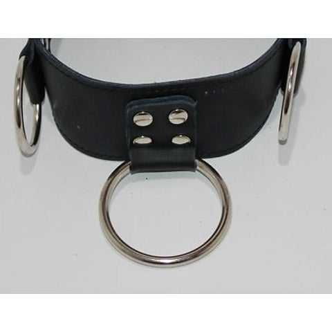 Gentle Medusa Ladies Bondage Collar Heavy PVC - Collars and Leads