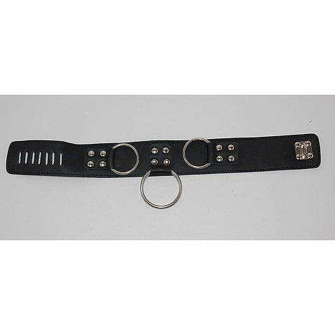 Gentle Medusa Ladies Bondage Collar Light PVC - Collars and Leads