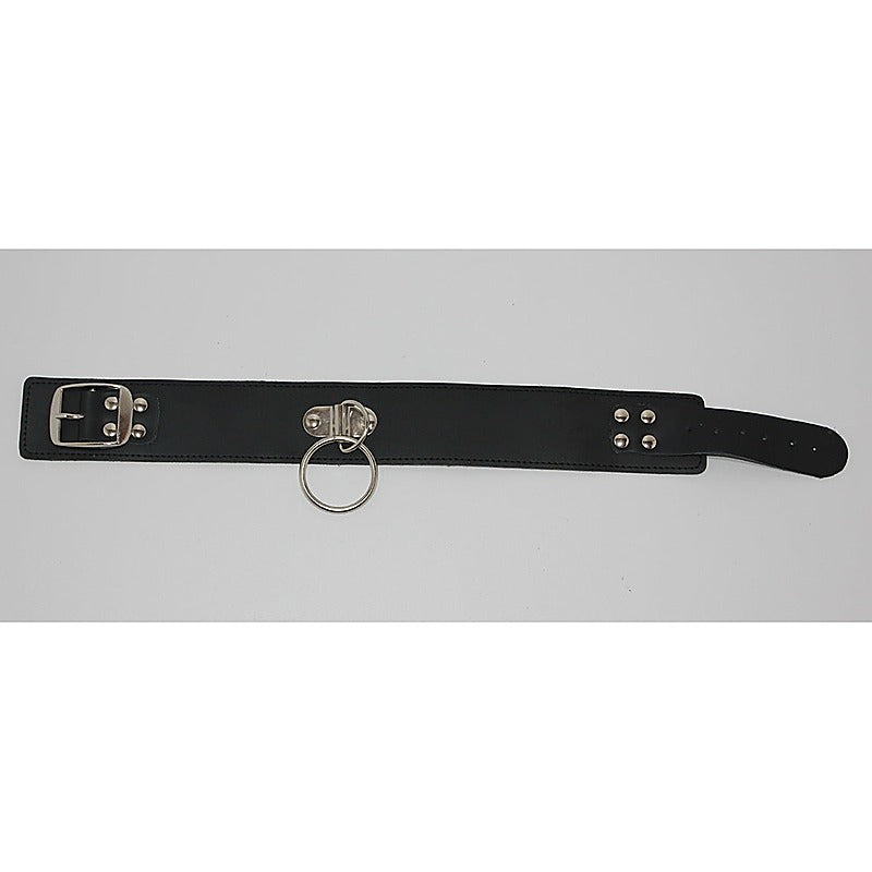 SirN Adjustable Bondage Collar Light PVC - Collars and Leads