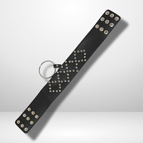Submissive Allure - Wyred Slave Studded Posture Collar by BDStyle - Collars and Leads