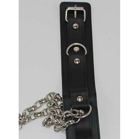 JTs Stockroom Neck & Wrist Restraints on Connecting Chain - Cuffs and Restraints