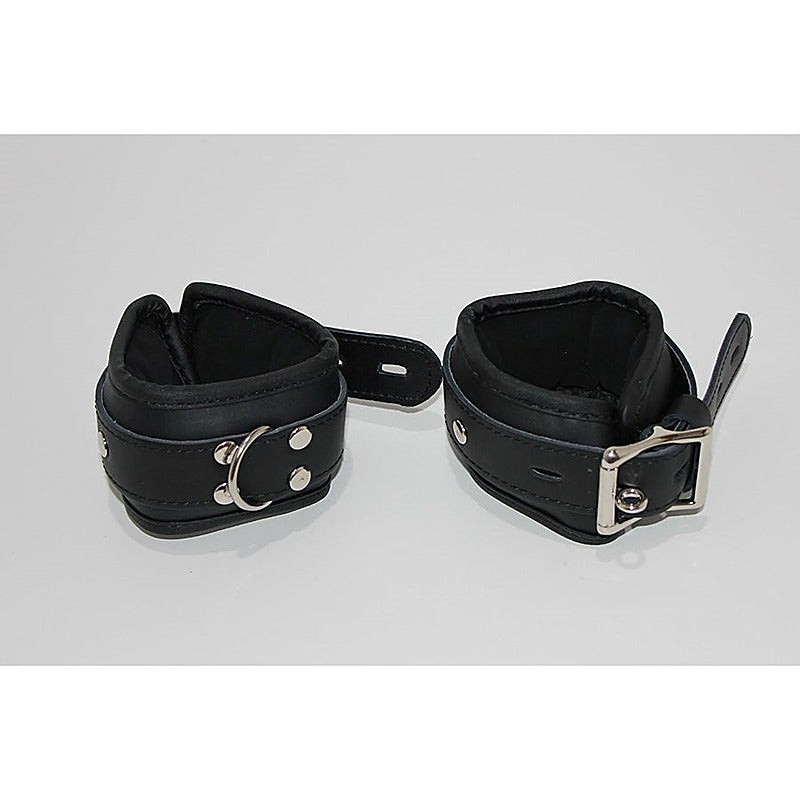 Leather Bondage Wrist/Ankle Restraints - Cuffs and Restraints