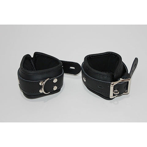 Leather Bondage Wrist/Ankle Restraints - Cuffs and Restraints