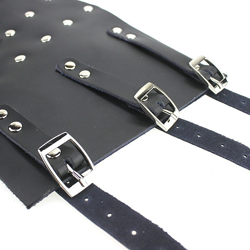 BDStyle, Buckle Up Leather Wrist Cuffs - Cuffs and Restraints
