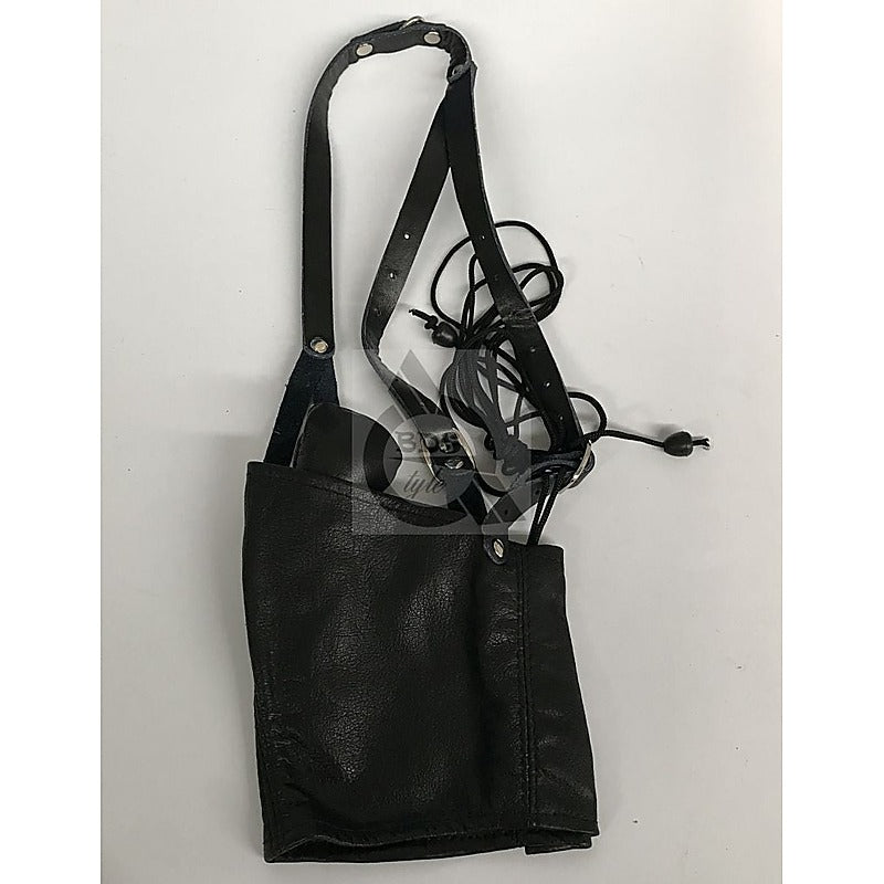 Leather Neck Corset Harness With Stuffer Gag By Bdstyle - Bondage Gags and Bits